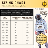 Sting Stopper Professional Ventilated Beekeeping Jacket - Beekeeper White