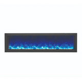 Amantii 40" Panorama Deep Lumina Indoor or Outdoor Electric Fireplace