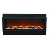 Amantii 40" Panorama Deep Lumina Indoor or Outdoor Electric Fireplace