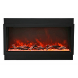 Amantii 40" Panorama Deep Lumina Indoor or Outdoor Electric Fireplace