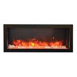 Amantii 40" Panorama Deep Lumina Indoor or Outdoor Electric Fireplace
