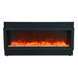 Amantii 40" Panorama Deep Lumina Indoor or Outdoor Electric Fireplace