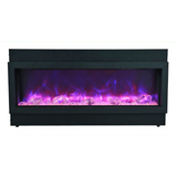 Amantii 40" Panorama Deep Lumina Indoor or Outdoor Electric Fireplace