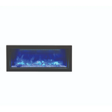 Amantii 40" Panorama Deep Lumina Indoor or Outdoor Electric Fireplace