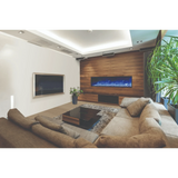 Amantii 40" Panorama Deep Lumina Indoor or Outdoor Electric Fireplace