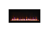 Amantii Fire & Ice Evolution 36" Linear Electric Fireplace with Frameless Display, WiFi & Multi-Color Flames