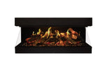 Amantii Signature MultiView Holo 55" 3-Sided Indoor Electric Fireplace