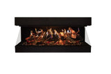 Amantii Signature MultiView Holo 55" 3-Sided Indoor Electric Fireplace