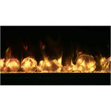 Amantii Symmetry Lumina 34" Indoor/Outdoor Smart Built-in Electric Fireplace with LED Logset