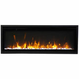 Amantii Remii 55 inch WM-SLIM-55 Smart Indoor Extra Slim Wall Mount Electric Fireplace