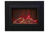 Amantii Traditional Bespoke 30-Inch Built-In Indoor/Outdoor Smart Electric Firebox Insert
