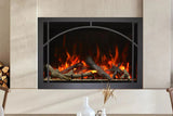 Amantii Traditional Lumina 38-Inch Built-In Indoor/Outdoor Smart Electric Firebox Insert