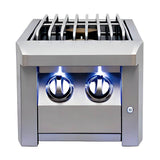 American Renaissance Grill Built-In Double Side Burner - ASBSSB
