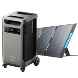Anker SOLIX F3800 Plus Portable Power Station + 400W Bifacial Solar Panel