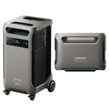 Anker SOLIX F3800 Plus Portable Power Station + Extra Battery