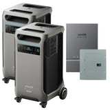 Anker SOLIX F3800 Plus Portable Power Station x2 + Home Power Panel + Sub Panel