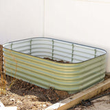 Bootstrap Farmer 17" Metal Modular Raised Garden Bed Kit | 6 in 1 "No Tools Needed"