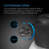 AC Infinity Automatic Water Sprayer, 2-Liter Electric Mister, Frost