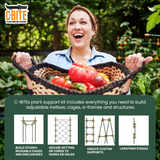 The Maker Kit  - Plant Support System - With or Without 5' upright garden stakes