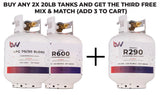 20LB High Purity USA 70/30% N-Butane/Propane Blend - 99.5% Guaranteed - Buy 2 Get 1 Free (Add 3 To Cart)