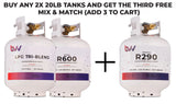 20LB High Purity USA 50/25/25% N-Butane/Iso-Butane/Propane TRI-Blend - 99.5% Guaranteed - Buy 2 Get 1 Free (Add 3 To Cart)