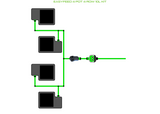 ALIEN EasyFeed 4 Pot 4 Row Kit