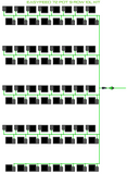 ALIEN EasyFeed 72 Pot 9 Row Kit