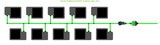 ALIEN EasyFeed 10 Pot 2 Row Kit