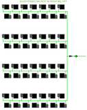 ALIEN EasyFeed 56 Pot 8 Row Kit