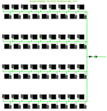 ALIEN EasyFeed 72 Pot 8 Row Kit