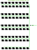 ALIEN EasyFeed 72 Pot 9 Row Kit