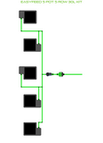 ALIEN EasyFeed 5 Pot 5 Row Kit