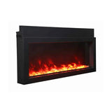 Amantii Panorama Extra Slim 60 Inch Smart Indoor or Outdoor Linear Electric Fireplace