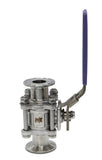 Tri-Clamp Ball Valve 316L SS (Nitrogen Tested)