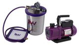 BVV 1.5 Gallon TALL Stainless Steel Vacuum Chamber and Vacuum Pump Kit