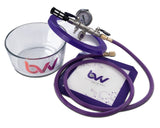 BVV 1.75 Pyrex Vacuum Chamber and Vacuum Pump Kit