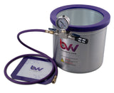 BVV 3 Gallon Side Mount Vacuum Chamber and Vacuum Pump Kit