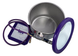 BVV 3 Gallon SS Wide Side Mount Vacuum Chamber and Vacuum Pump Kit