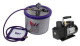 BVV 3 Gallon Wide Stainless Steel Vacuum Chamber and Vacuum Pump Kit