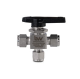 3-Way Compression Ball Valve