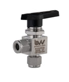 Angled Compression Ball Valve