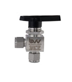 Angled Compression Ball Valve