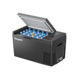 BougeRV 12V 23 Quart Portable Fridge Black For Travel