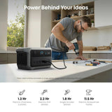 Anker SOLIX C2000 Gen2 Portable Power Station + Car Alternator Charger
