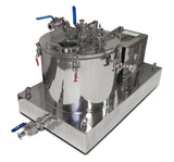 Certified 45L Jacketed Stainless Steel Centrifuge with Explosion Proof Motor and Siemens Controller