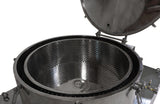 Certified 475L Jacketed Stainless Steel Centrifuge with Explosion Proof Motor and Siemens Controller - 150Lbs Max Capacity