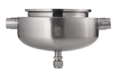 6" Jacketed Hemispherical Reducer Compression