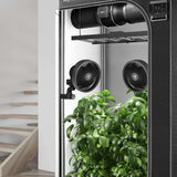 AC Infinity CLOUDRAY S6 2-Pack, Gen 2 Grow Tent Clip Fan 6” with Long-Life EC Motor, 10-Level Dynamic Wind Modes & Fan Speeds, 10-Level Auto Oscillation