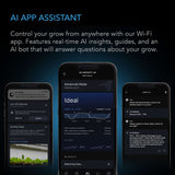 AC Infinity CONTROLLER AI+ Environmental Controller, AI-Powered Learning and Dynamic Level Adjusting for UIS and Third-Party Devices, Dual-Zone VPD, Temperature and Humidity, Bluetooth + WiFi App