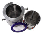 10" Cold Trap with KF25 Ports